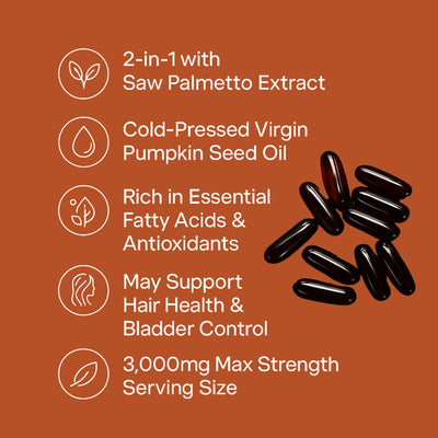Pawly® Pumpkin Seed Oil Softgels