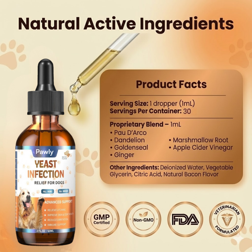 Pawly - Natural Yeast Relief